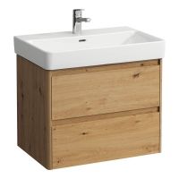 Laufen Base 2.0 szafka 67x44,5x51,5 cm podumywalkowa wisząca dąb H4112921082671