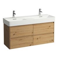 Laufen Base 2.0 szafka 117x40x51,5 cm podumywalkowa wisząca dąb H4114241082671