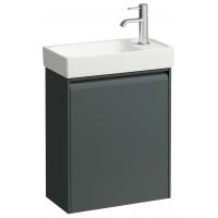 Laufen Meda szafka 43,7x22,2x51,5 cm podumywalkowa wisząca Traffic Grey H4215520112661