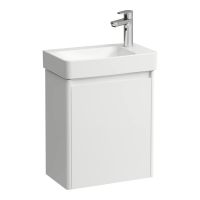 Laufen Base 2.0 umywalka z szafką 48 cm białą H8658642611141