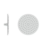 Laufen deszczownica 25x25 cm okrągła chrom HF504811100000