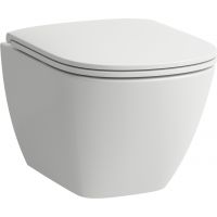 Laufen Lua miska WC wisząca bez kołnierza biały połysk H8200834000001