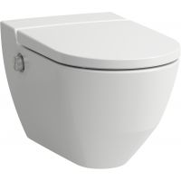 Laufen Navia miska WC wisząca myjąca z deską wolnoopadającą biała H8206014000001