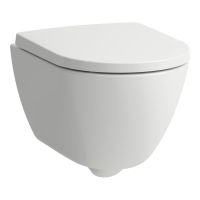 Laufen Pro X miska WC wisząca bez kołnierza ze spłukiwaniem wirowym biały połysk H820863A000001