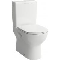 Laufen Lua miska WC kompakt stojąca Rimless Laufen Clean Coat biała H8240814000001