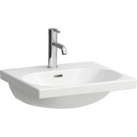 Laufen Lua umywalka 50x46 cm prostokątna meblowa biała H8100810001041