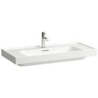 Laufen Meda umywalka 100x46 cm prostokątna ścienna-meblowa biała H8101190001091