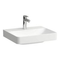 Laufen Pro X umywalka 55x46,5 cm prostokątna ścienna-meblowa biała H8108620001091