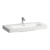 Laufen Pro X umywalka 105x46,5 cm prostokątna ścienna-meblowa biały mat H8108697571041