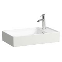 Laufen Meda umywalka 60x35 cm prostokątna nablatowa biała H8121130001061