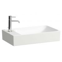 Laufen Meda umywalka 60x35 cm prostokątna nablatowa biała H8121130001131