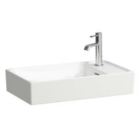 Laufen Meda umywalka 60x35 cm prostokątna nablatowa biała H8121130001141
