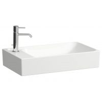 Laufen Meda umywalka 60x35 cm prostokątna nablatowa biały mat H8121137571131