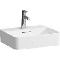 Laufen Val umywalka 45x38 cm prostokątna nablatowa biała H8122807571041