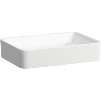 Laufen Pro S umywalka 55x38 cm prostokątna nablatowa biała H8129654001121