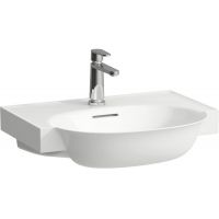 Laufen The New Classic umywalka 60x48 cm półokrągła ścienna-meblowa biała H8138534001081