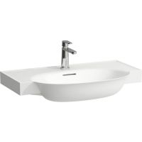 Laufen The New Classic umywalka 80x48 cm półokrągła ścienna-meblowa biała H8138554001081