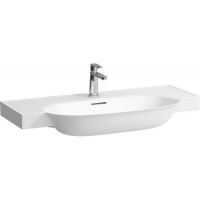 Laufen The New Classic umywalka 100x48 cm półokrągła ścienna-meblowa biała H8138574001041