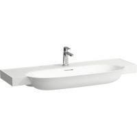 Laufen The New Classic umywalka 120x48 cm półokrągła ścienna-meblowa biała H8138580001081