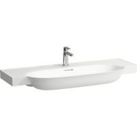 Laufen The New Classic umywalka 120x48 cm półokrągła ścienna-meblowa biała H8138584001091