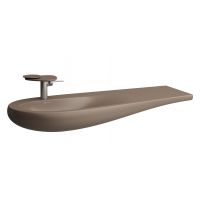 Laufen Il Bagno Alessi umywalka 120x50 cm ścienna-meblowa brąz/beż H8149731881091