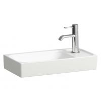 Laufen Meda umywalka 46x23,5 cm prostokątna ścienna-meblowa biała H8151130001141