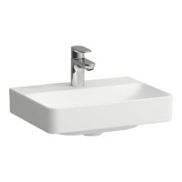 Laufen Pro X umywalka 45x34 cm prostokątna ścienna-meblowa biała H8158617571091