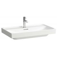 Laufen Meda umywalka 80x46 cm prostokątna ścienna biała H8161174001041