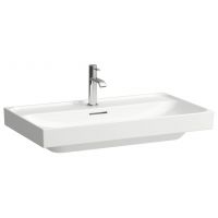 Laufen Meda umywalka 80x46 cm prostokątna ścienna biała H8161177571091