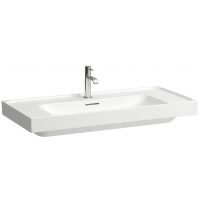 Laufen Meda umywalka 100x46 cm prostokątna ścienna biała H8161190001041