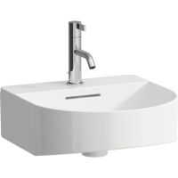 Laufen Sonar umywalka 42x41 cm półokrągła ścienna biała H8163410001041