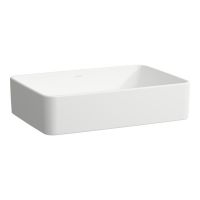 Laufen Savoy umywalka 55x38 cm prostokątna nablatowa biały mat H8169447571121
