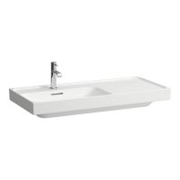 Laufen Meda umywalka 100x46 cm prostokątna meblowa biała H8171187571041