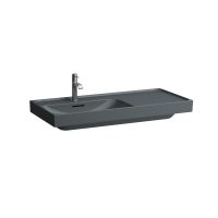 Laufen Meda umywalka 100x46 cm prostokątna meblowa grafit mat H8171187581041