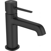 Laveo Pola bateria umywalkowa stojąca czarna BAP722D