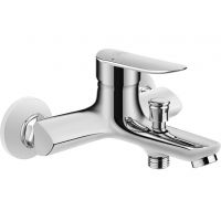 Laveo Appia bateria wannowo-prysznicowa ścienna chrom BLP010D