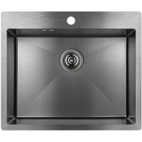 Laveo Marmara zlewozmywak stalowy 59x51 cm SAM510T