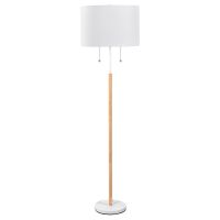 Light Prestige Fogo lampa stojąca 2x15 W biała LP03042FWH