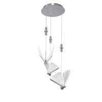 Light Prestige Mariposa lampa wisząca 3x24 W chrom LP17153PCH