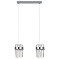 Light Prestige Vetro lampa wisząca 2x10 W chrom LP-2910/2L CH
