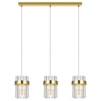 Light Prestige Vetro lampa wisząca 3x10 W złota LP-2910/3L GD