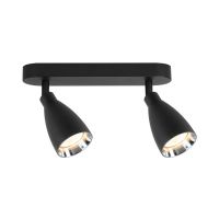 Light Prestige Campana lampa podsufitowa 2x8 W czarna LP-3103/2WS BK