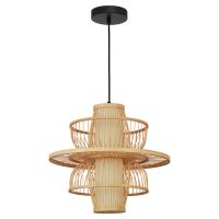 Light Prestige Astra lampa wisząca 1x15 W ratan LP-3110/1P NT