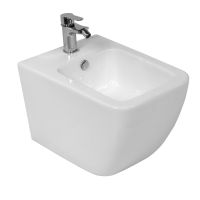 LaVita Lino bidet wiszący 51,5x36,5 cm biały połysk