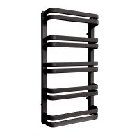 Luxrad Perseid grzejnik łazienkowy dekoracyjny 80x43 cm czarny PER798430S040