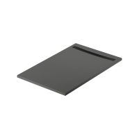 Meissen Keramik Kontra brodzik prostokątny z maskownicą 140x90 cm grafitowy S207-028