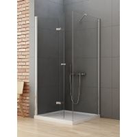 New Trendy New Soleo kabina prysznicowa 100x70 cm prostokątna lewa chrom połysk/szkło przezroczyste D-0150A/D-0086B