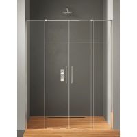 New Trendy Smart drzwi prysznicowe 140 cm rozsuwane chrom połysk/szkło przezroczyste EXK-4015