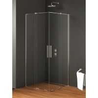 New Trendy Smart kabina prysznicowa 110x110 cm kwadratowa chrom połysk/szkło przezroczyste EXK-4067