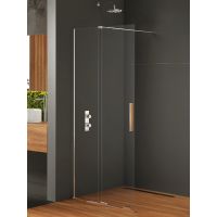 New Trendy Smart ścianka prysznicowa walk-in 110 cm chrom połysk/szkło przezroczyste EXK-4088